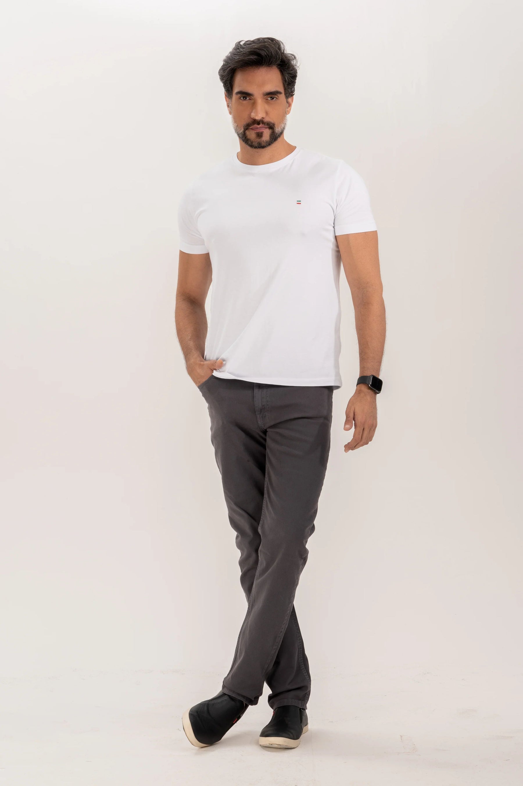 Five Pocket Slim Twill Pants