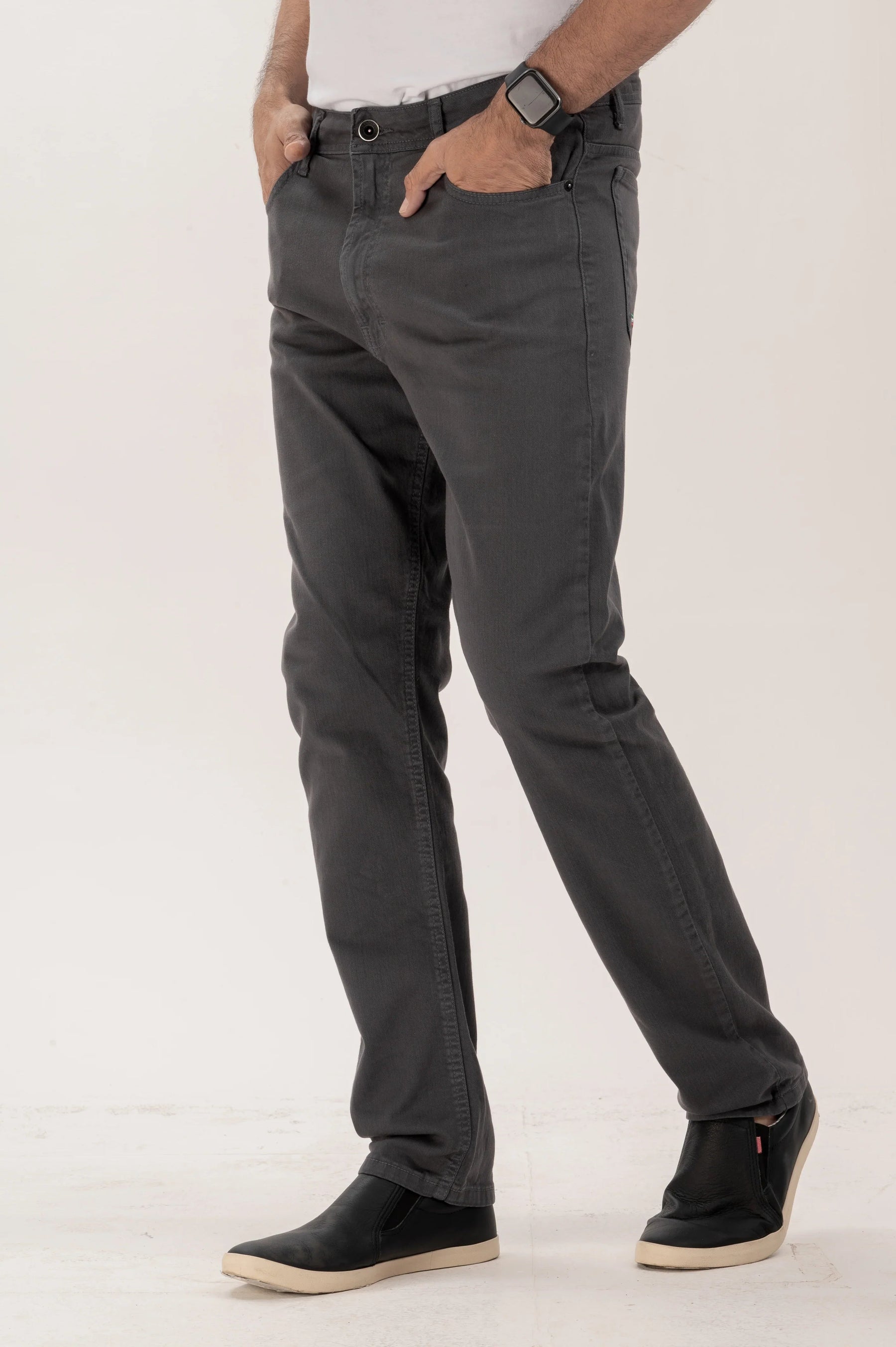 Five Pocket Slim Twill Pants