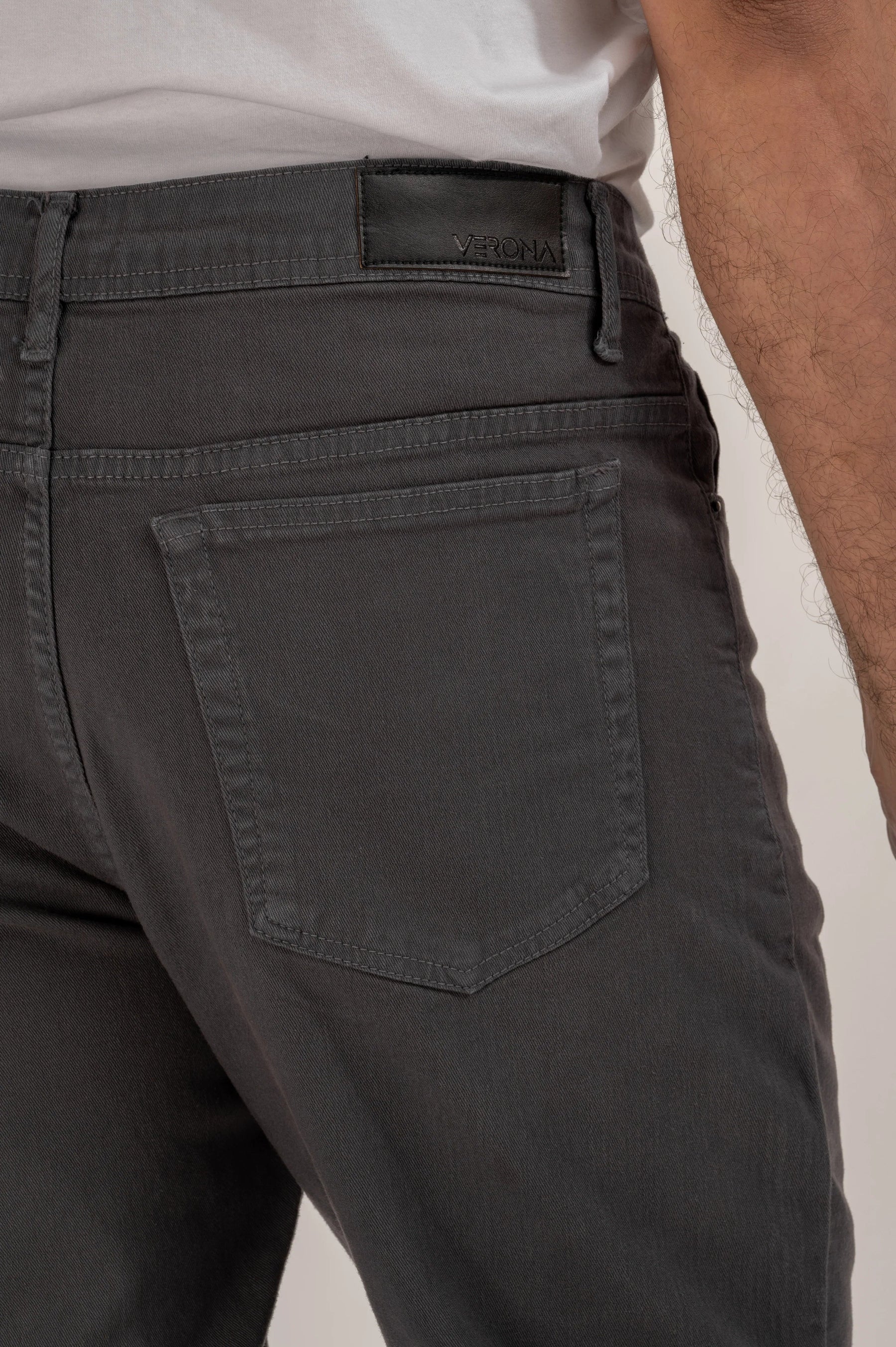Five Pocket Slim Twill Pants