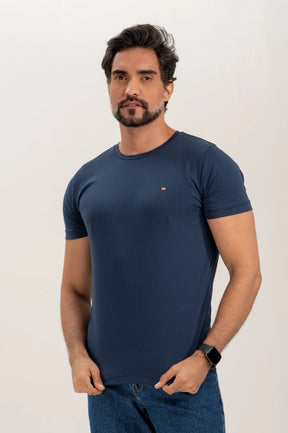 Premium Egyptian Cotton Slim Logo T-Shirt 