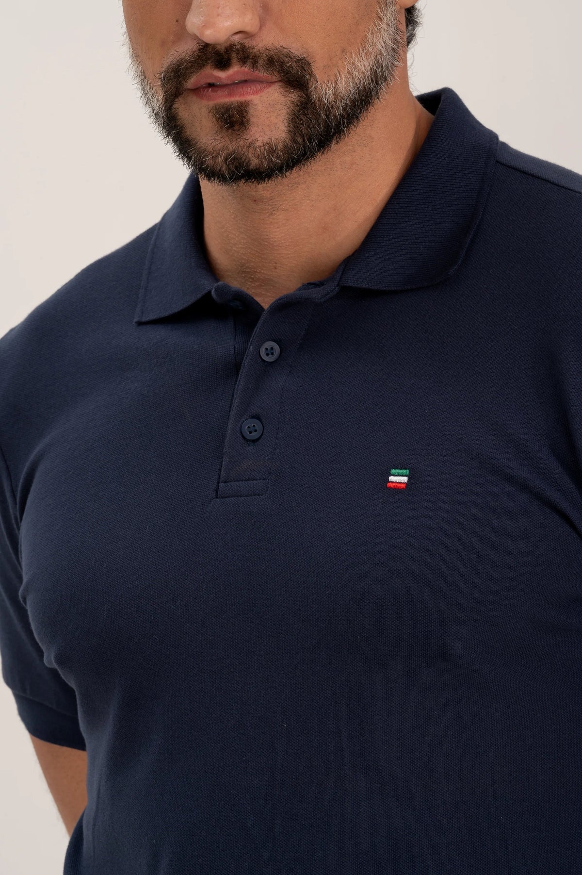 Premium Piquet and Lycra Slim Polo 