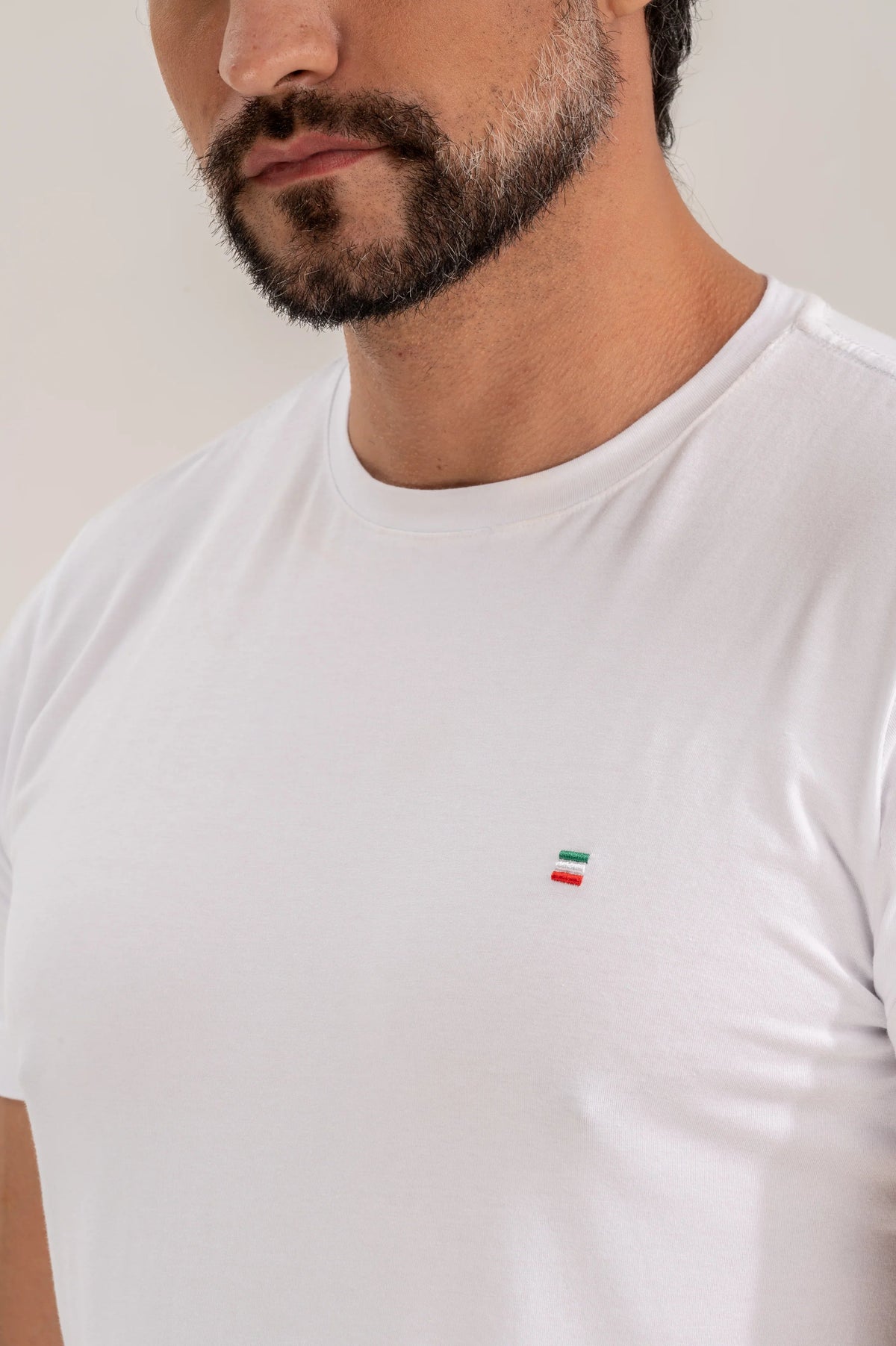 Premium Egyptian Cotton Slim Logo T-Shirt 
