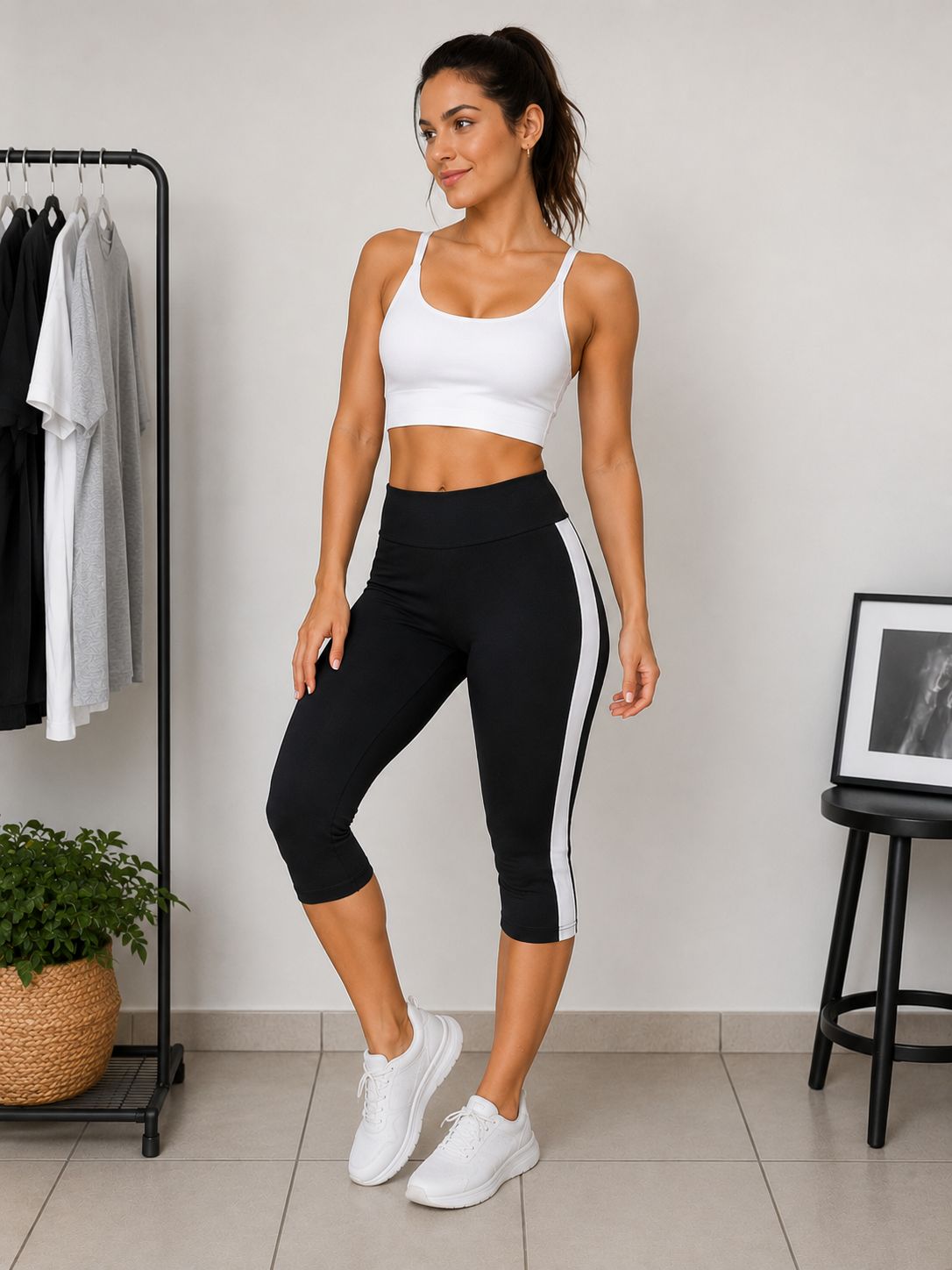 Calça Legging Feminina Capri Premium No Nonsense