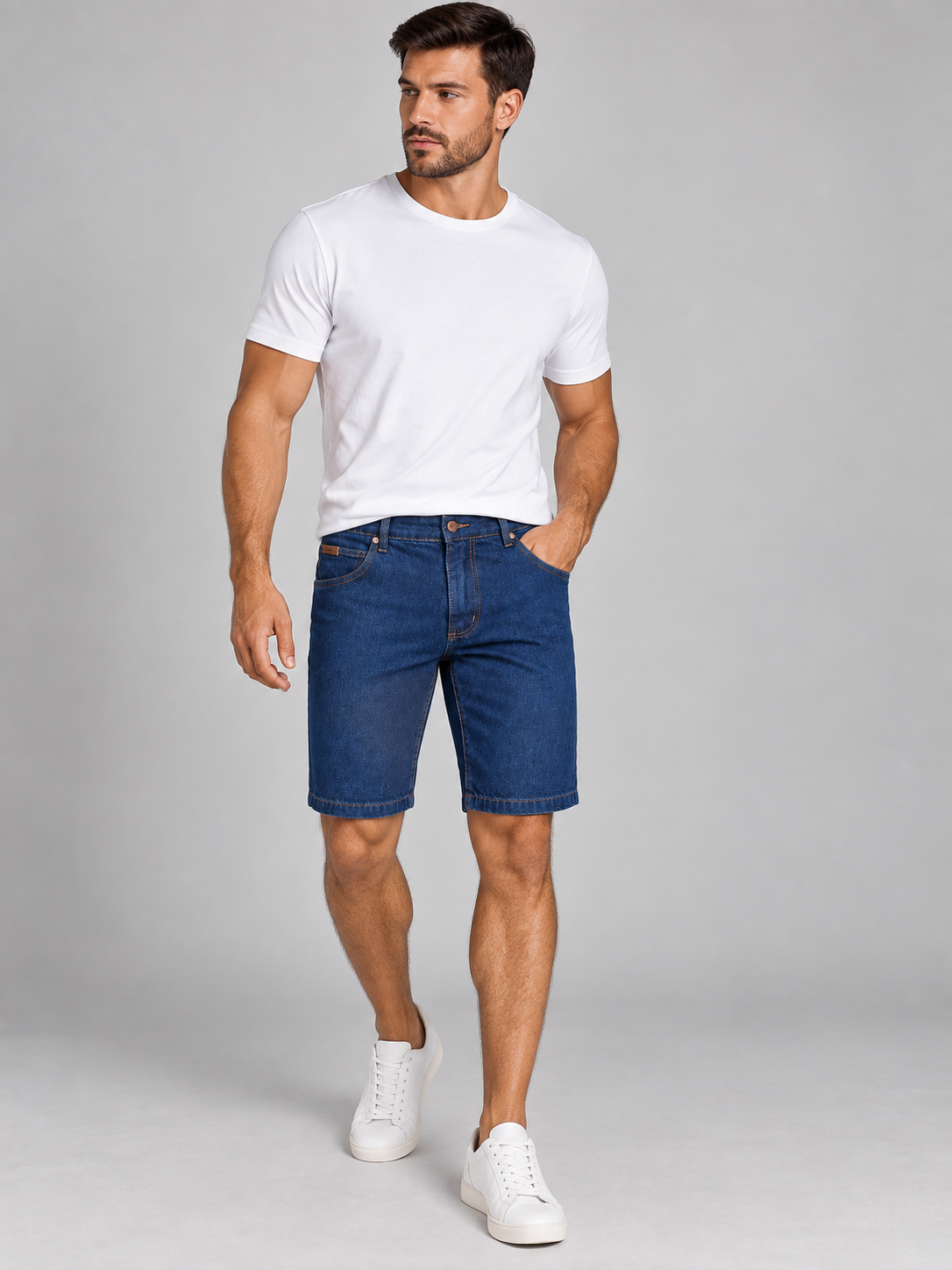 Bermuda Wrangler Masculina Texas Jeans Premium